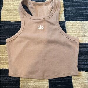ALO Yoga Women's Brown Crop Top